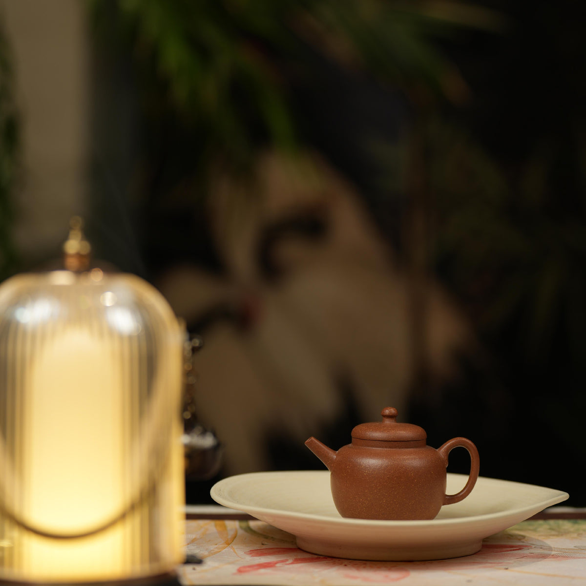 宜兴泥绘紫砂壶 宫灯壶[ZS15] – LAPSANGSTORE
