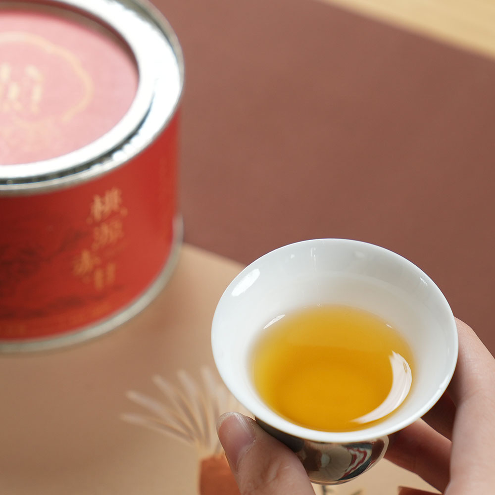 Peach Chigan桃源赤甘 Fruity Fragrance Wuyi Black Tea 50g Tin[YZ02]