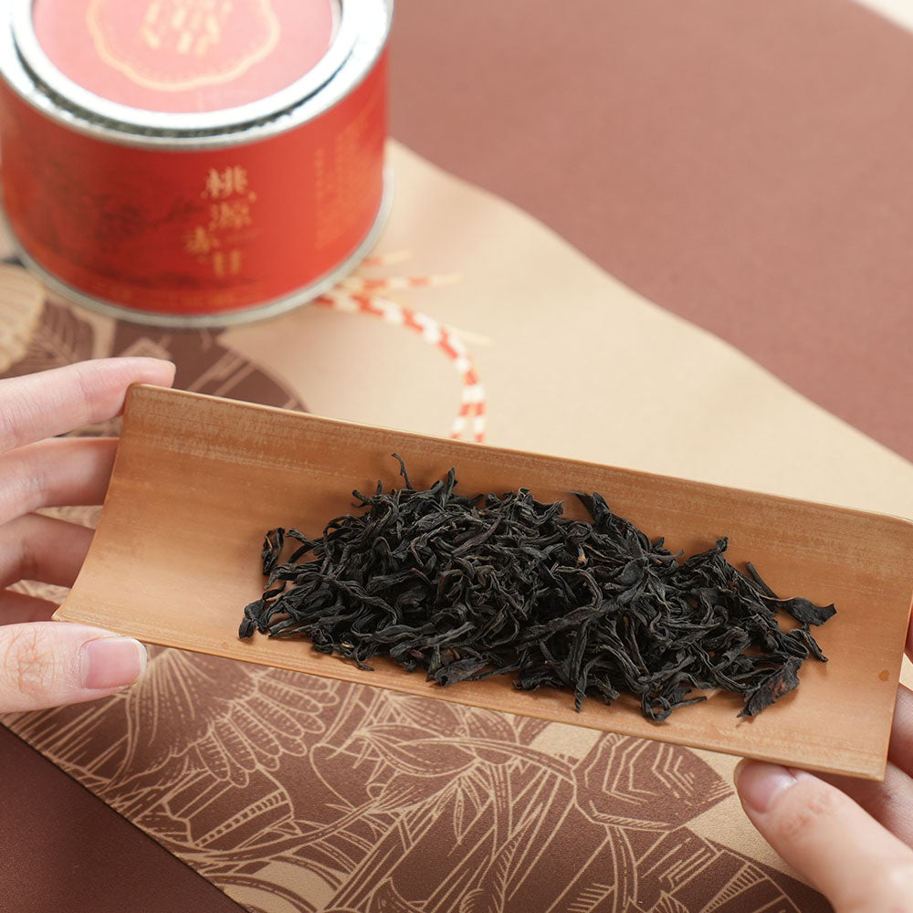 Peach Chigan桃源赤甘 Fruity Fragrance Wuyi Black Tea 50g Tin[YZ02]