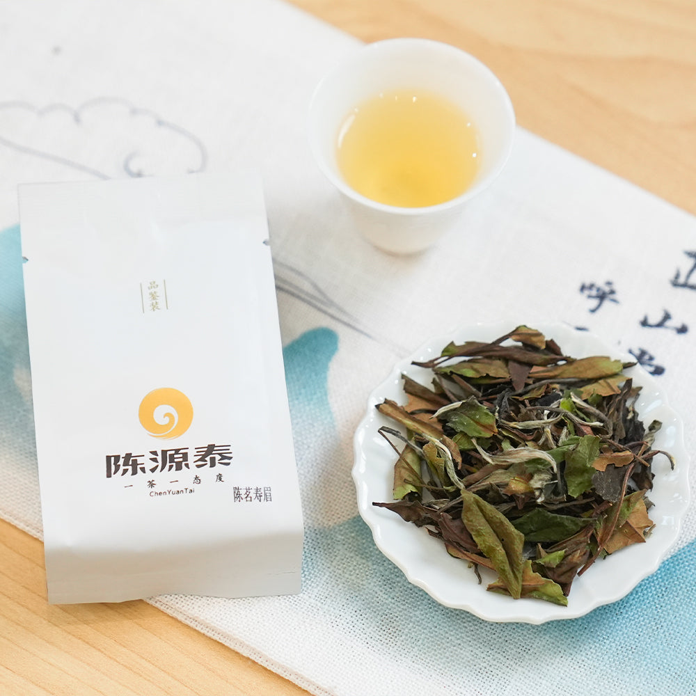 【Tea Sampler W】Featured 5 Standard Flavor Fu Ding White Tea 10 Bags Collection 51.5g[WT00]