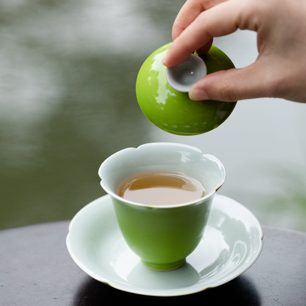 First Sight-Jade Ceramic Gongfu Tea Set Gift Box[TS24]