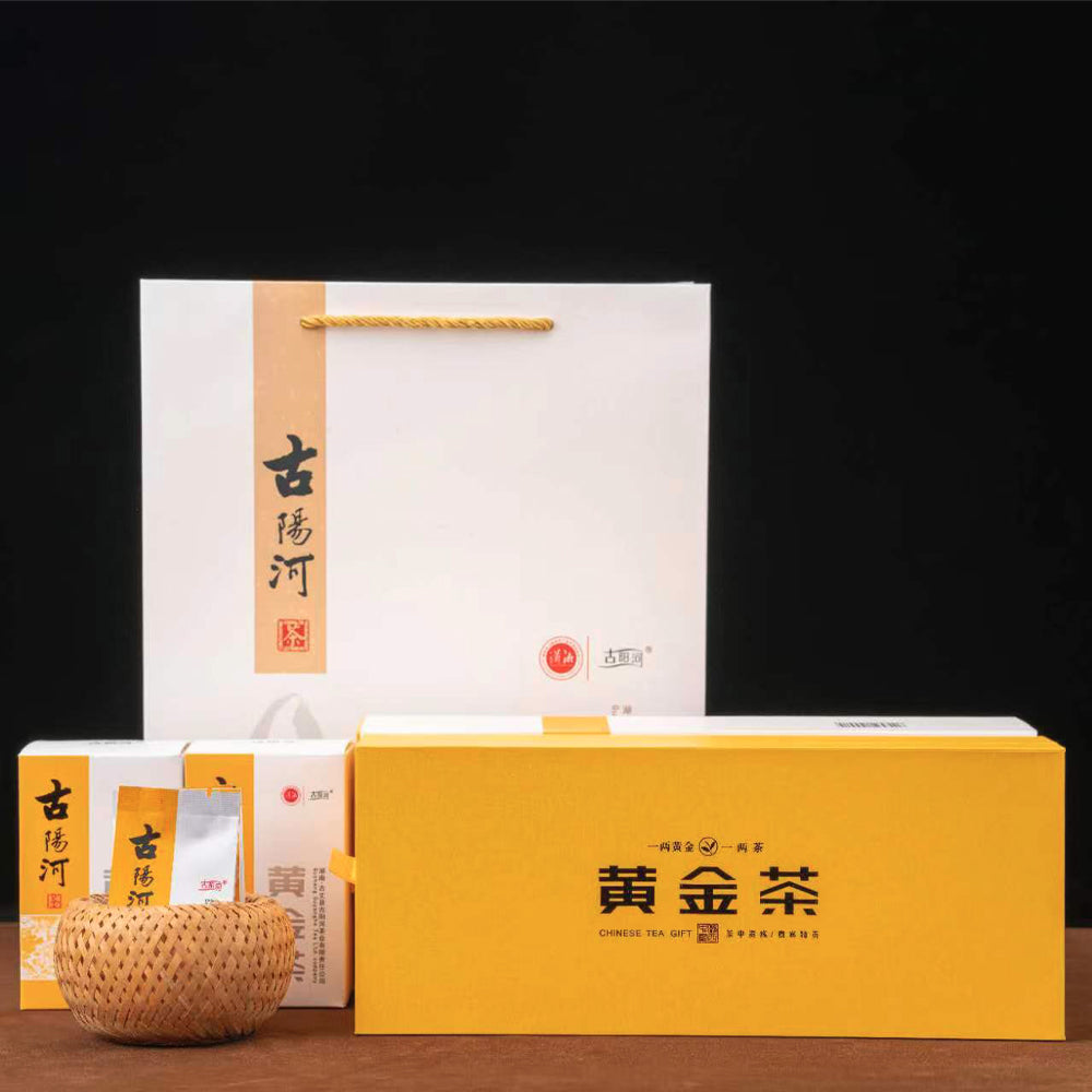 2023 Top Grade GuZhang Golden Tea 古丈黄金茶 Green Tea 4g*6 Mini Bags[GT08]