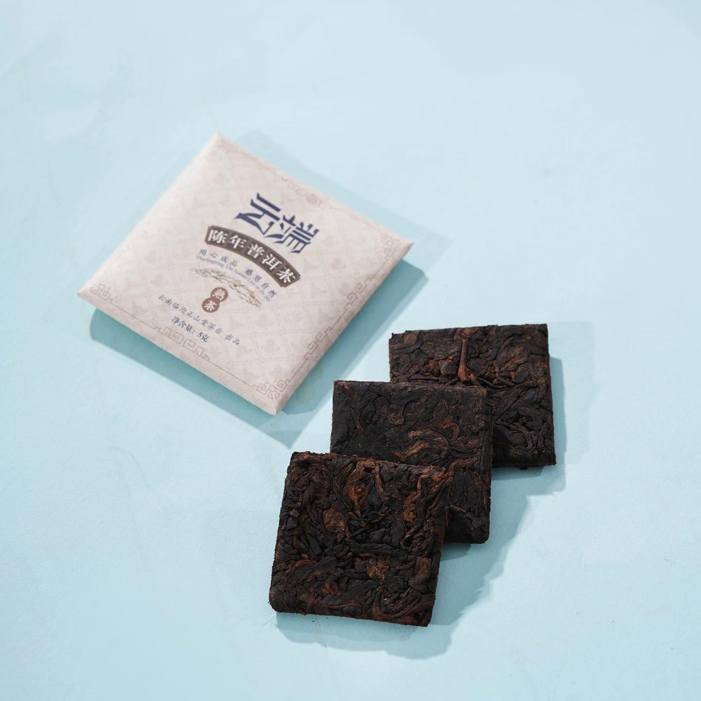 璞龙号·陈年普洱熟茶125g 盒装
