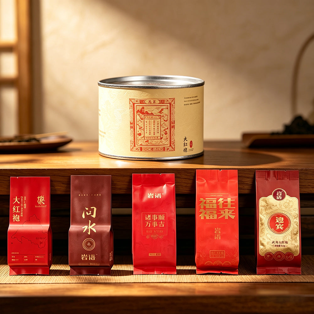 7款武夷岩茶·大红袍品鉴合集91.8克