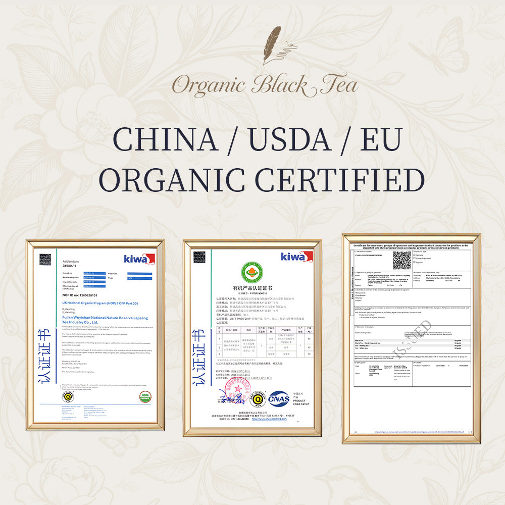 Organic Junmei Black Tea 75g Pouch[JM29]