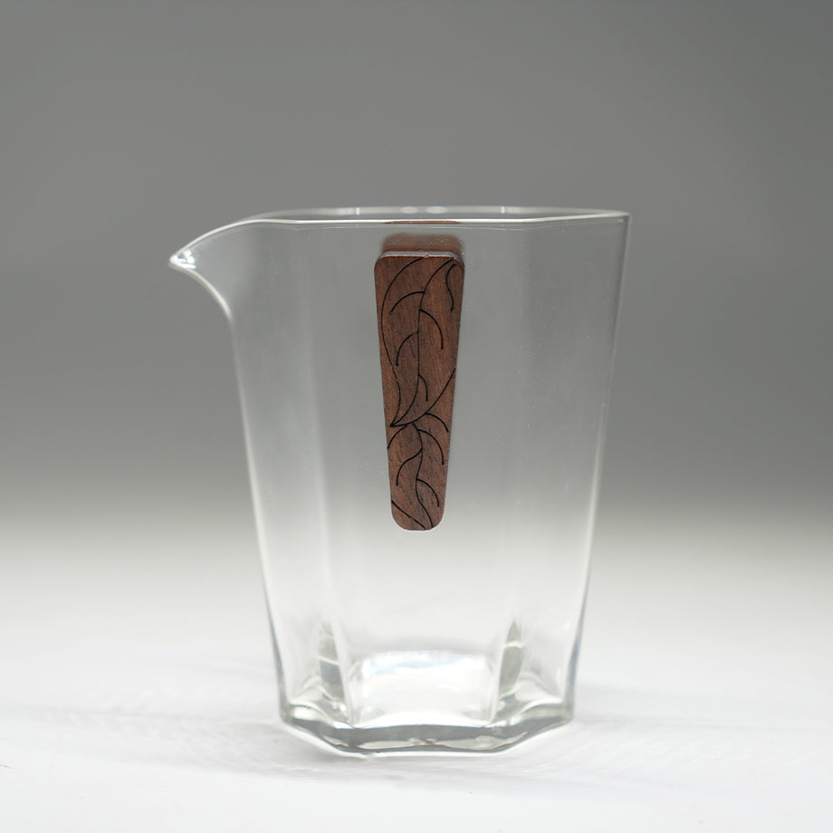 Wavy Lines Can Glass Cup