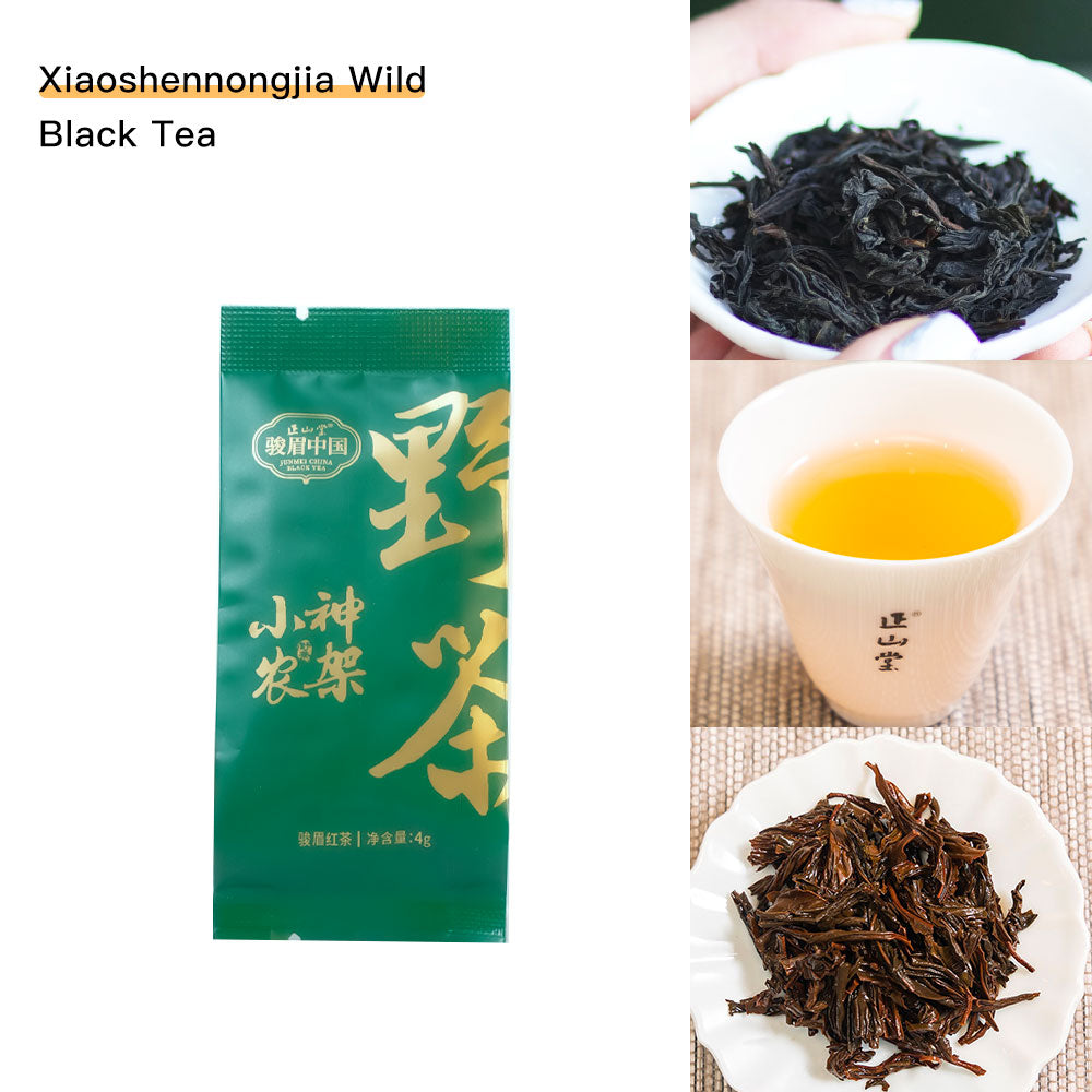 【Échantillonneur de thé B】10 saveurs JunMei Chine Collection de mini sachets de thé en vedette