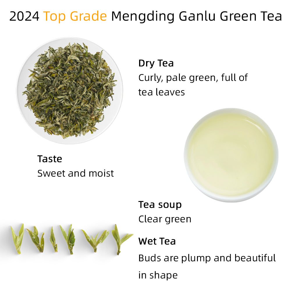 2024 Mengding Ganlu 蒙顶甘露 Green Tea 50g Pouch[GT08]