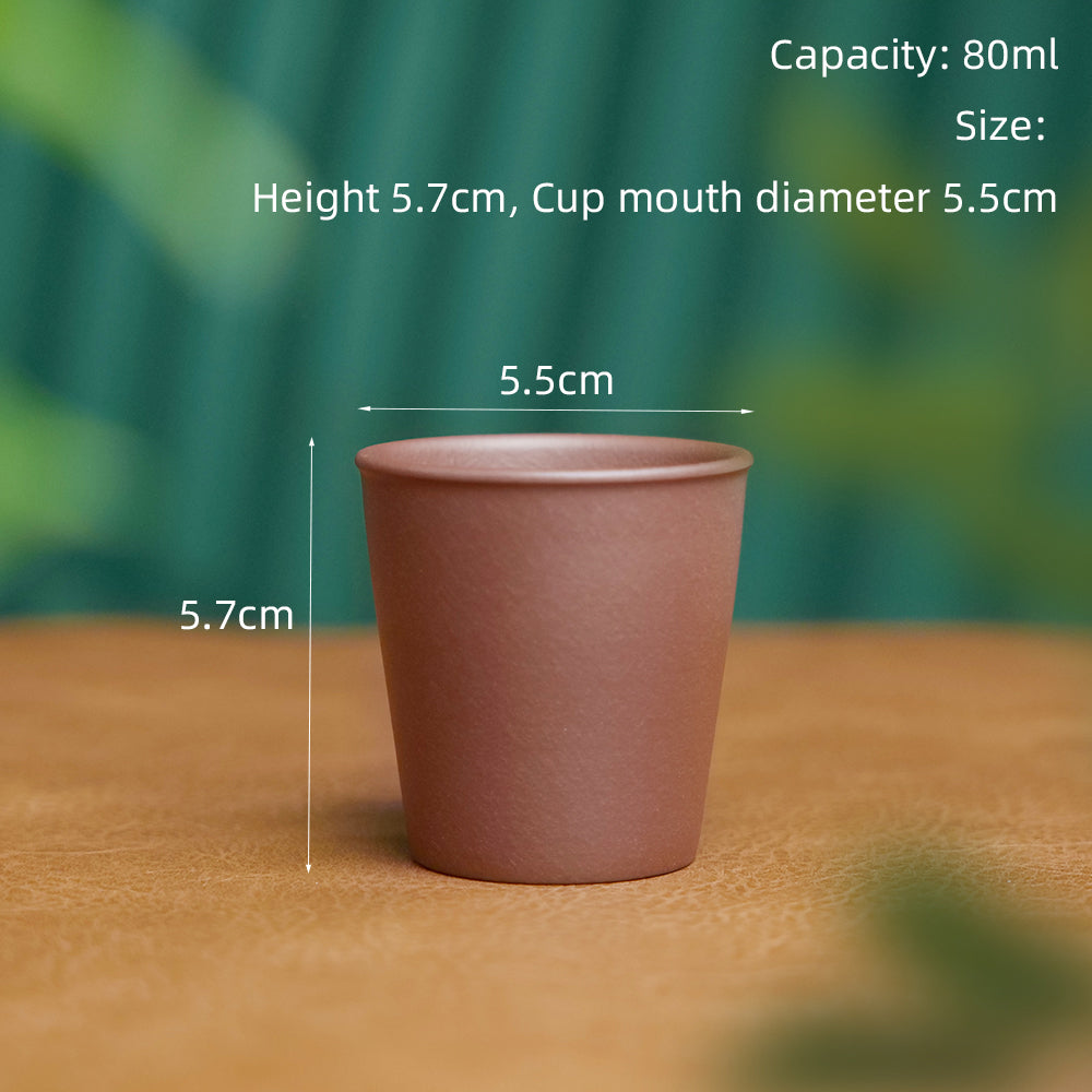 Zisha Five Elements Unglazed Tea Cup[ZS60]