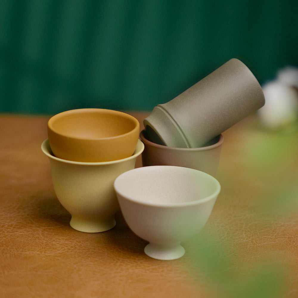 Zisha Five Elements Unglazed Tea Cup[ZS60]