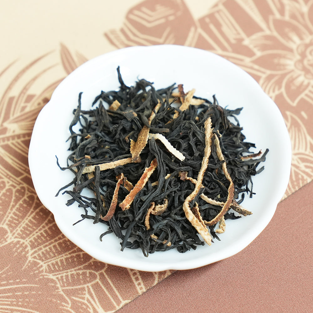 Tangerine Peel Wuyi Black Tea 80g Tin[YZ10]