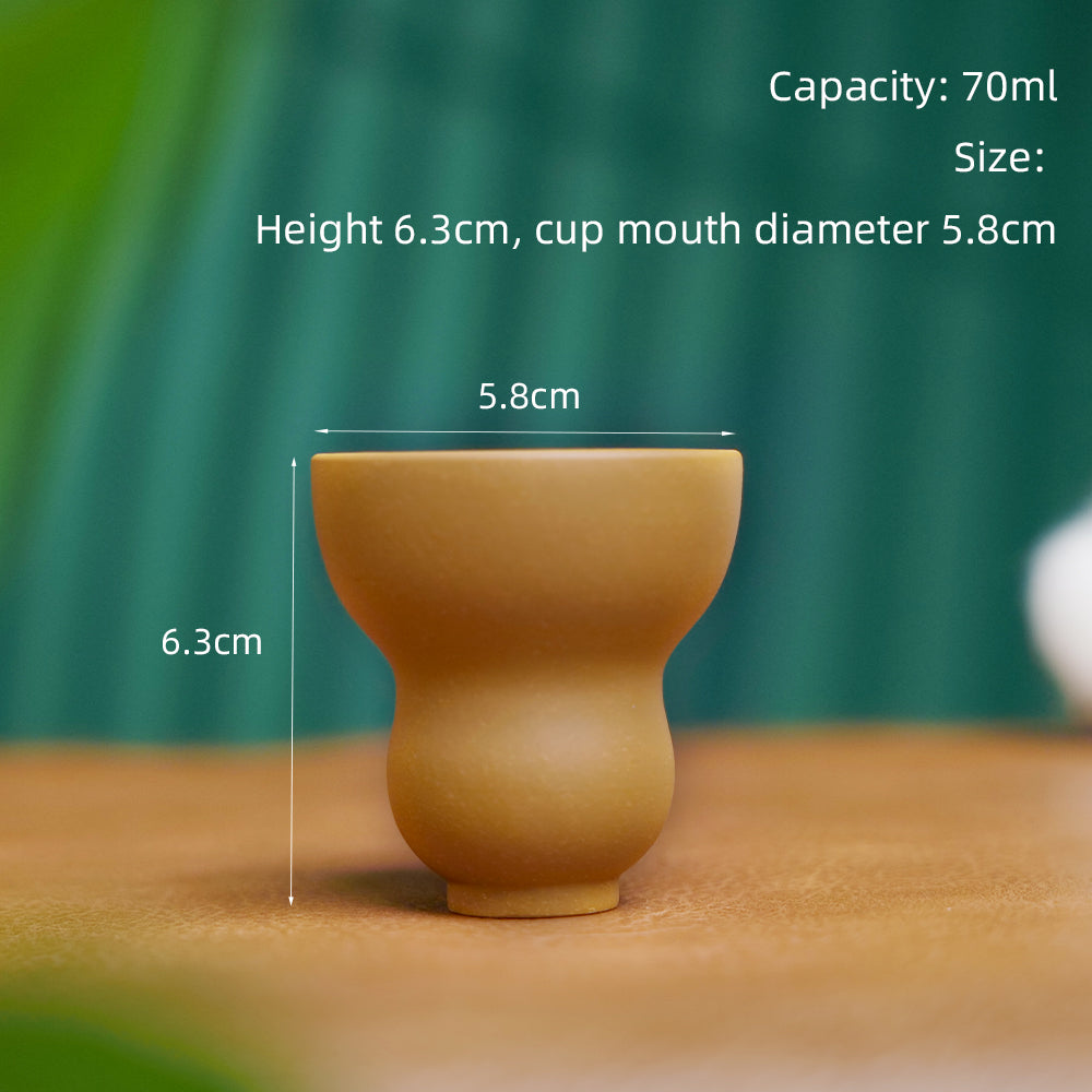 Zisha Five Elements Unglazed Tea Cup[ZS60]