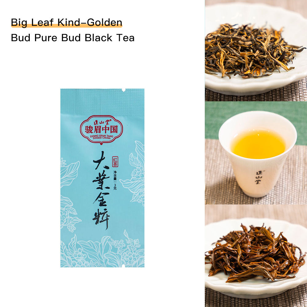 【Échantillonneur de thé B】10 saveurs JunMei Chine Collection de mini sachets de thé en vedette