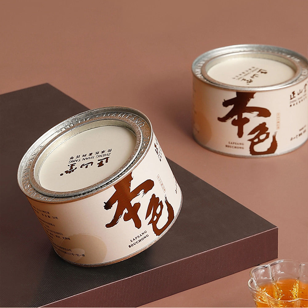 「正山堂」紅茶・本色 （ほんしょく）スモーク味伝統的な正山小種 普通缶 