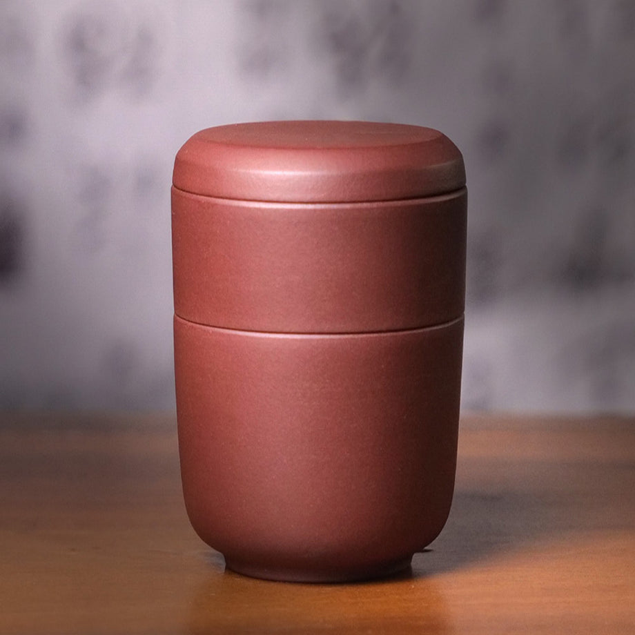 紅茶ページⅡ Travel&Office Zisha tea set made by Yixing purple clay 160ml[TS22