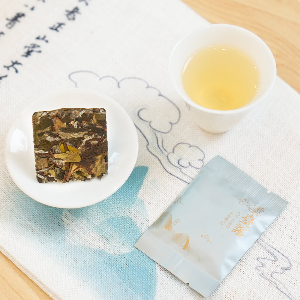 【Tea Sampler W】Featured 5 Standard Flavor Fu Ding White Tea 10 Bags Collection 51.5g[WT00]
