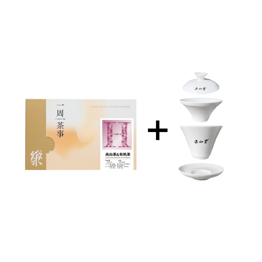 【Échantillonneur de thé B】8 saveurs JunMei Chine Collection de mini sachets de thé en vedette