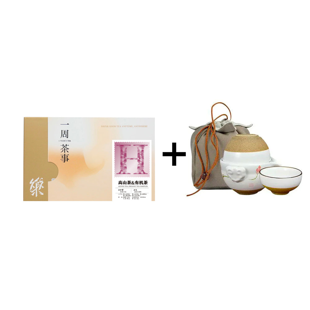 【Échantillonneur de thé B】8 saveurs JunMei Chine Collection de mini sachets de thé en vedette