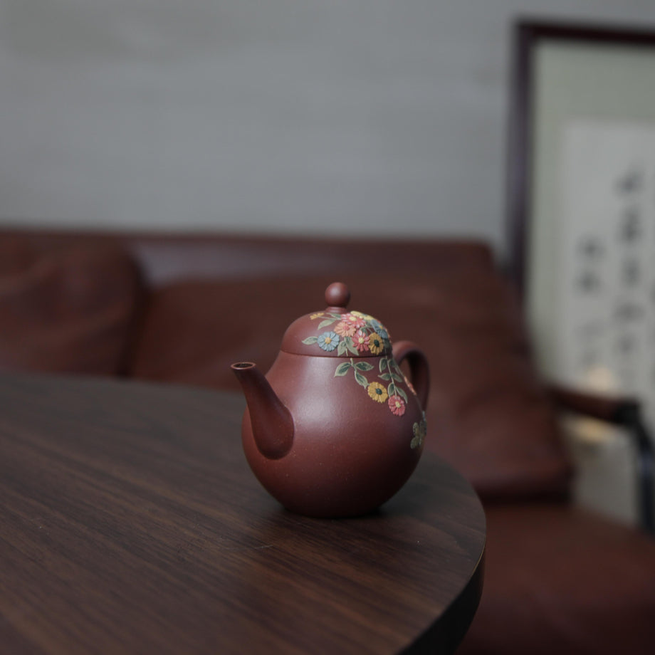 中国宜興茶壶 宜兴紫砂红紫泥梨形壶[ZS68] – LAPSANGSTORE