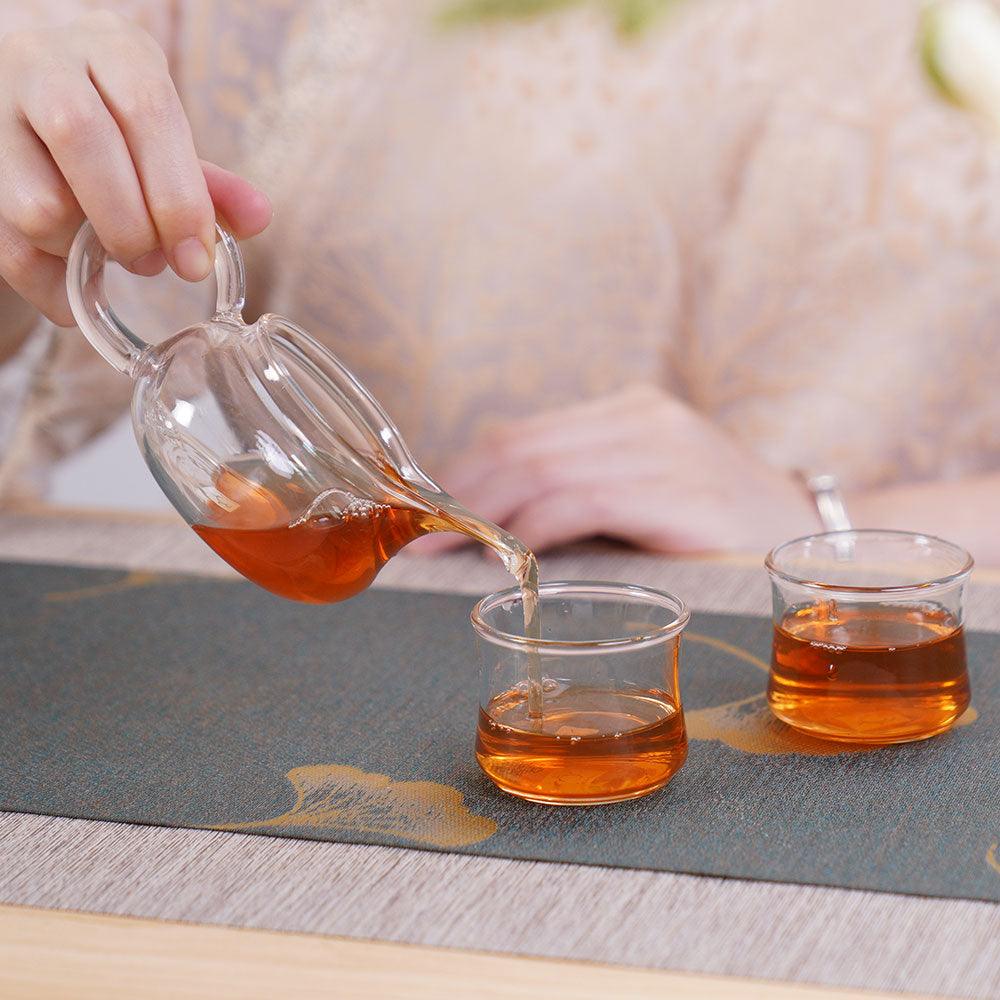 High borosilicate heat-resistant glass tea cup 70ml*2 - Lapsangstore