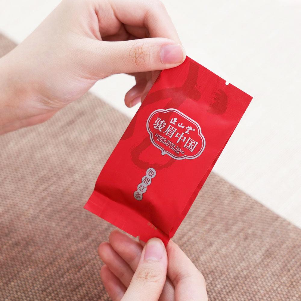 3 JunMei China Elegant Red Black Tea Mini Bags - Lapsangstore