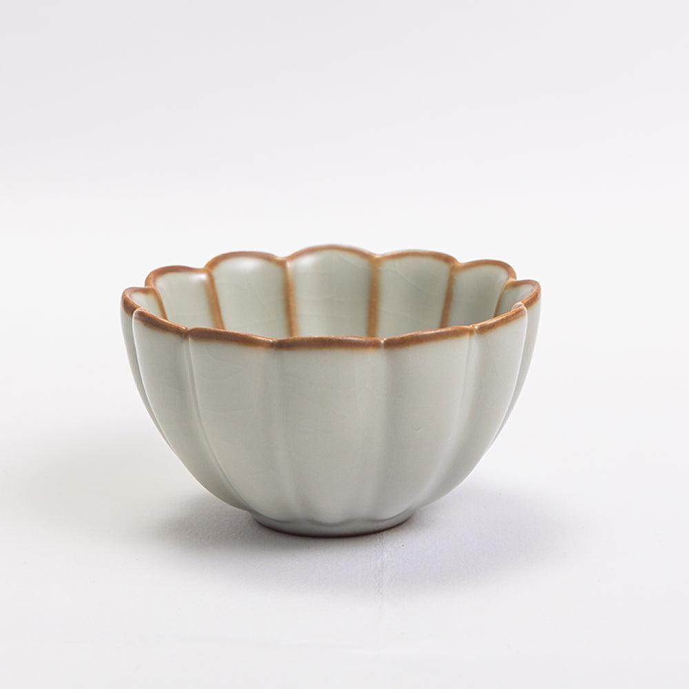 Ru Ware Tea Set-2 Tasting Cups+1 Gongdao+1 Gaiwan - Lapsangstore