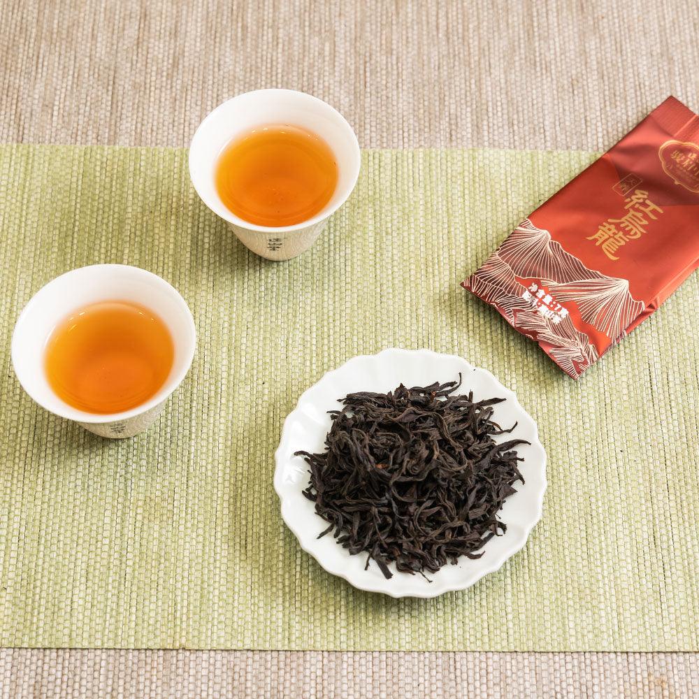 3 Red Oolong Black Tea(Hong Wu Long) Mini Bags image 2