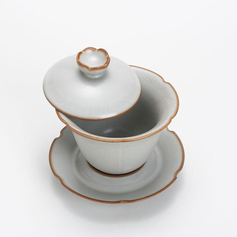 Ru Ware-Chinese Covered Tea Cup(盖碗) - Lapsangstore