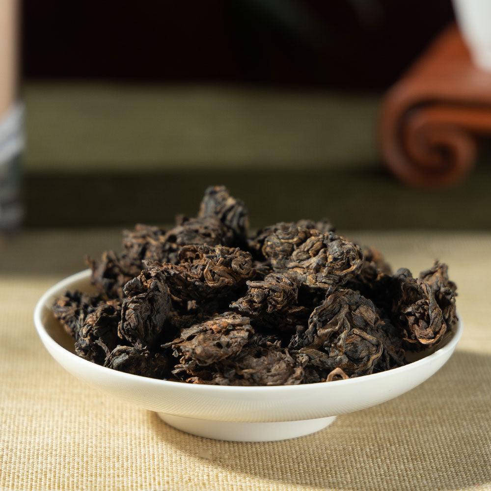 Pu Long Hao-125g Ripe Pu’er Tea Nugget - Lapsangstore