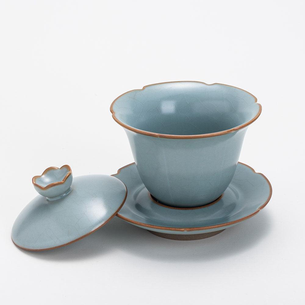 Ru Ware-Chinese Covered Tea Cup(盖碗) - Lapsangstore