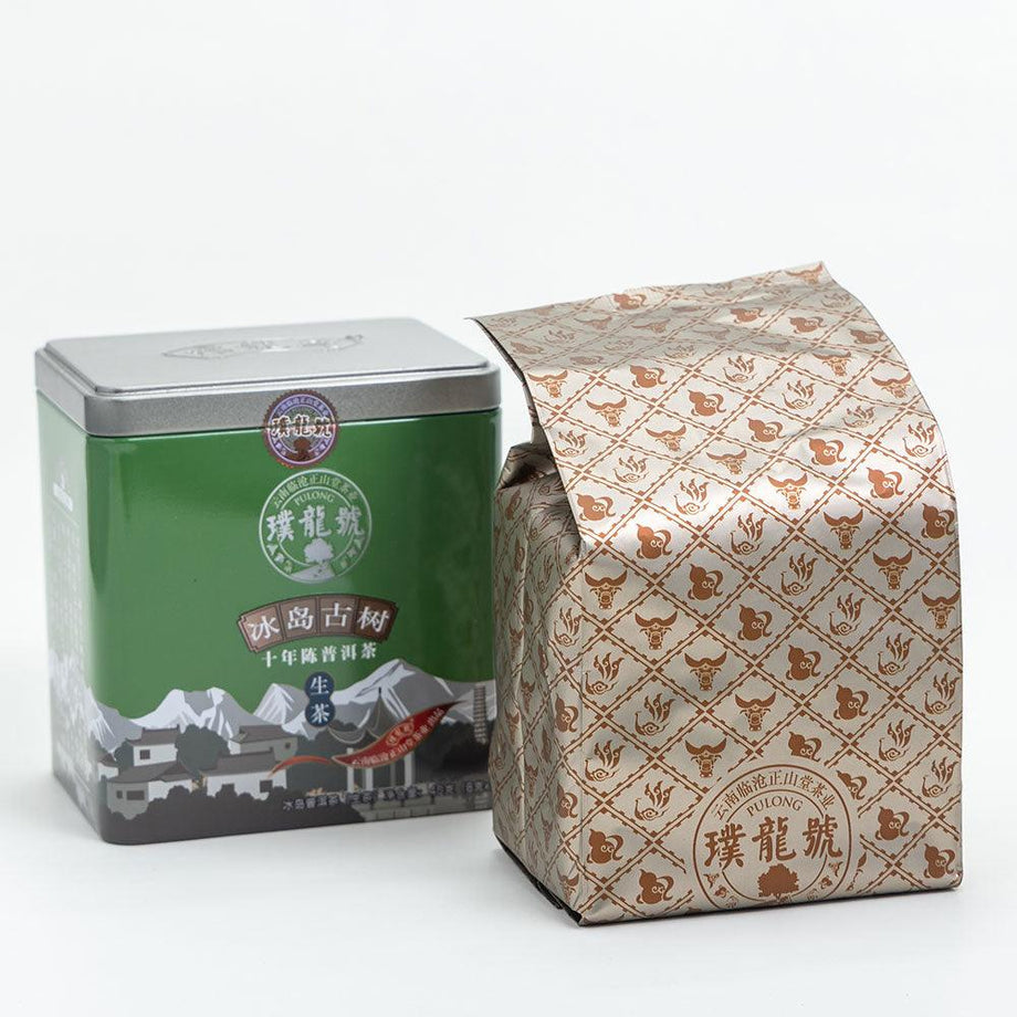 氷島古树茶 冰島古樹生プーアル 中国茶 プーアル茶 - Sazen Tea