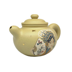 宜兴泥绘紫砂壶 小道洪壶[ZS29] – LAPSANGSTORE