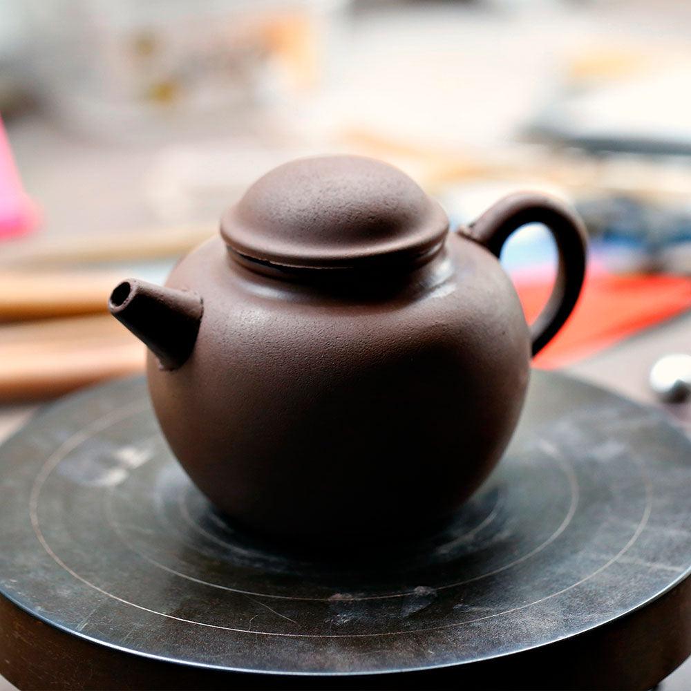 Yixing宜兴 Zisha Pot Purple Clay Teapot-大彬圈钮 - Lapsangstore