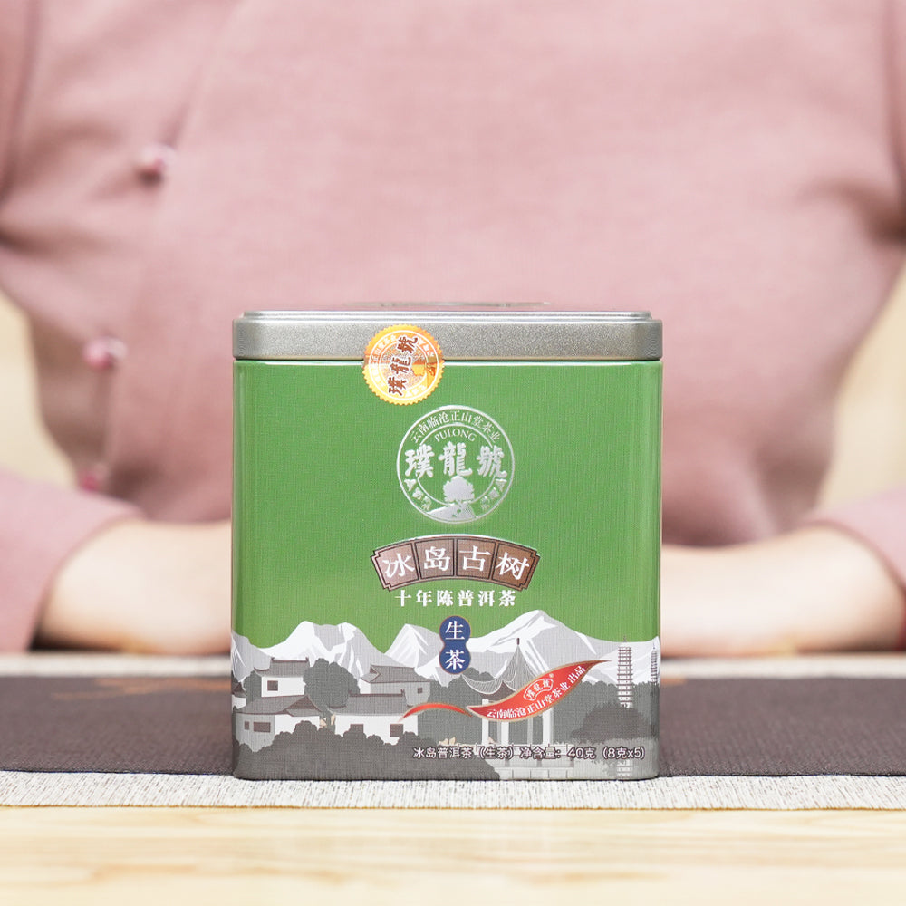 Pu Long Hao-40g 10 Years Aged Icedland Raw Pu'er Tea - Lapsangstore