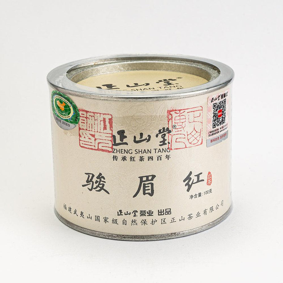 正山堂」紅茶・金駿紅（じゅんめいこう）普通缶100g – LAPSANGSTORE