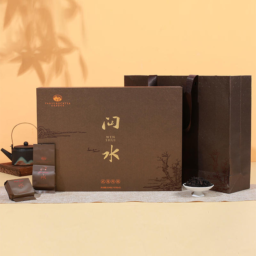 WenShui Cinnamon问水肉桂 Wuyi Rock Tea 204g Gift Box[RT01]