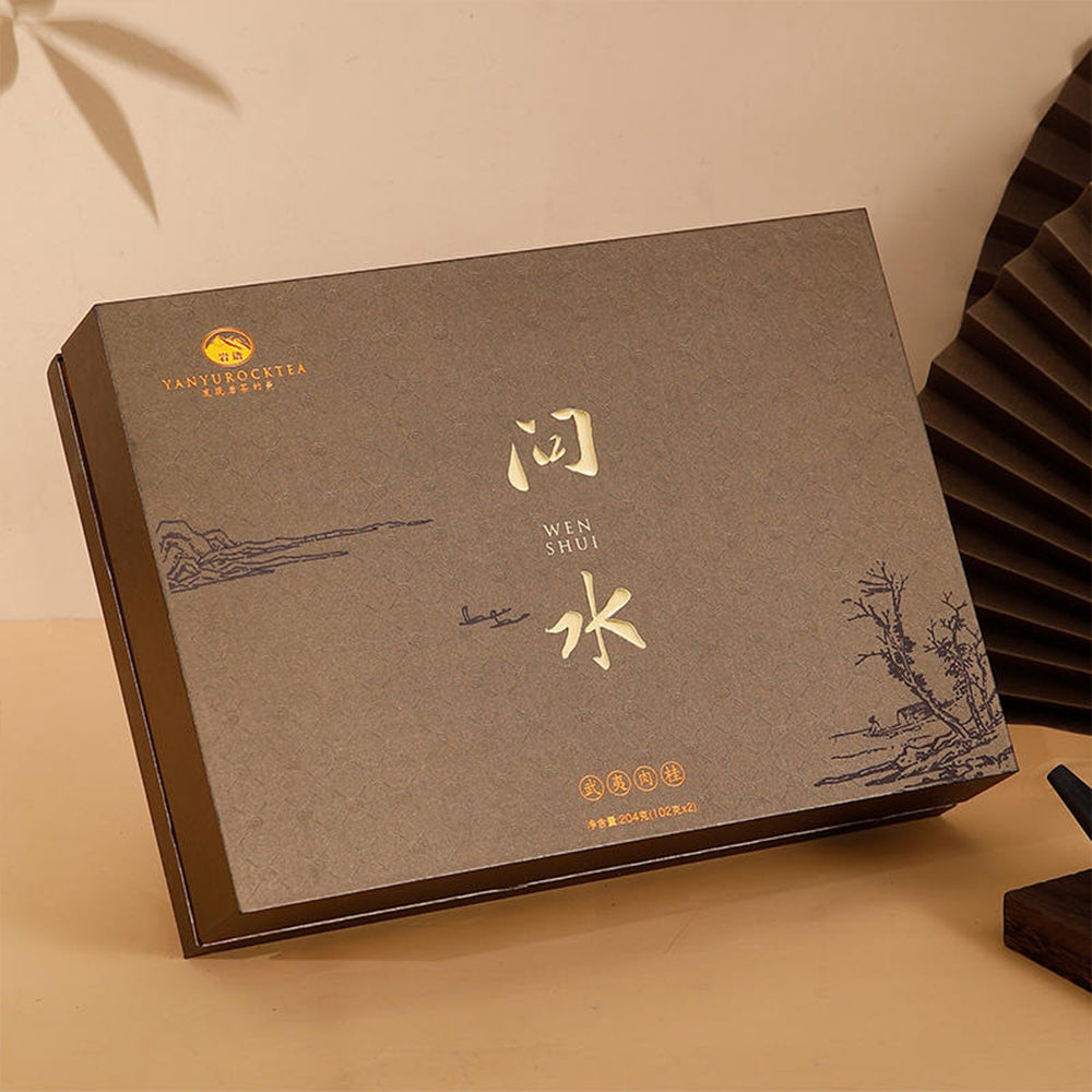 WenShui Cinnamon问水肉桂 Wuyi Rock Tea 204g Gift Box[RT01]