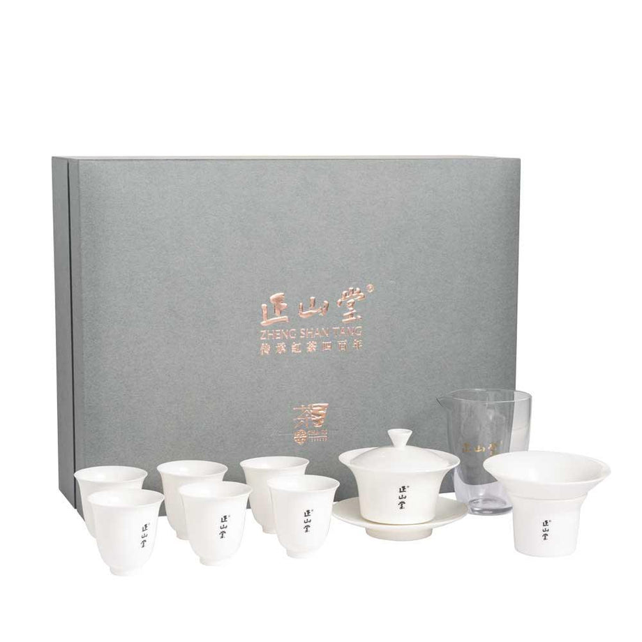 Chinese Red Tea Set With Gift Box