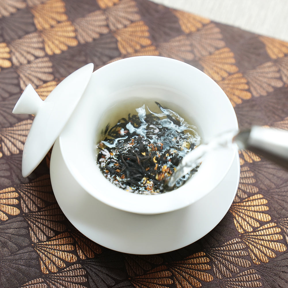 Yuan Zheng Osmanthus Fragrans Black Tea 100g Tin