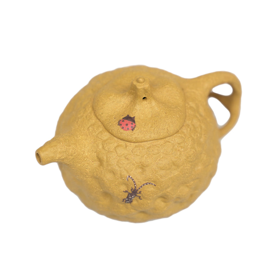 宜兴泥绘紫砂壶 树皮纹壶[ZS24] – LAPSANGSTORE