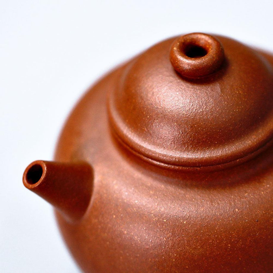 Small Classic Shui Ping Purple Clay Teapot, 120 ml - Taiwan Tea Crafts