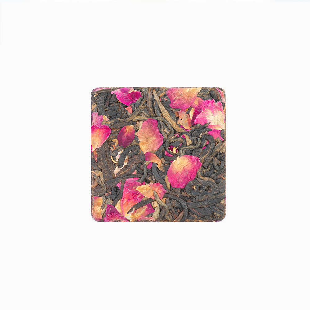 Yunnan Rose Sun-Dry Black Tea Cake 60g Box-Lapsangstore