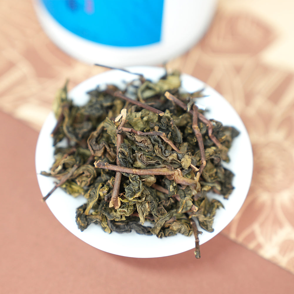 Lapsangstore Red Heart Crooked Tail Tie Guan Yin Oolong Tea 50g Tin - Lapsangstore