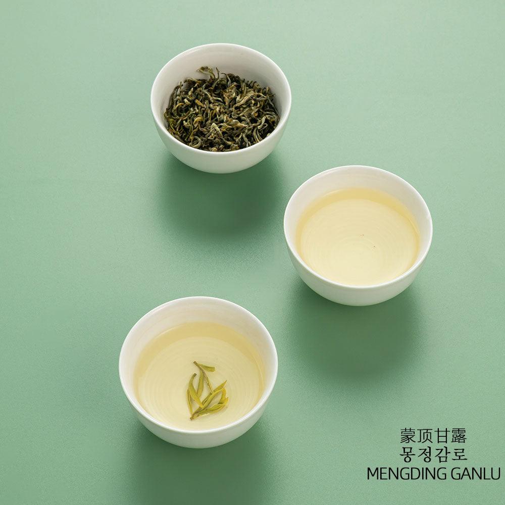 2022First Grade Mengding-Ganlu Pre-Qingming Green Tea 3g Mini Bags - Lapsangstore