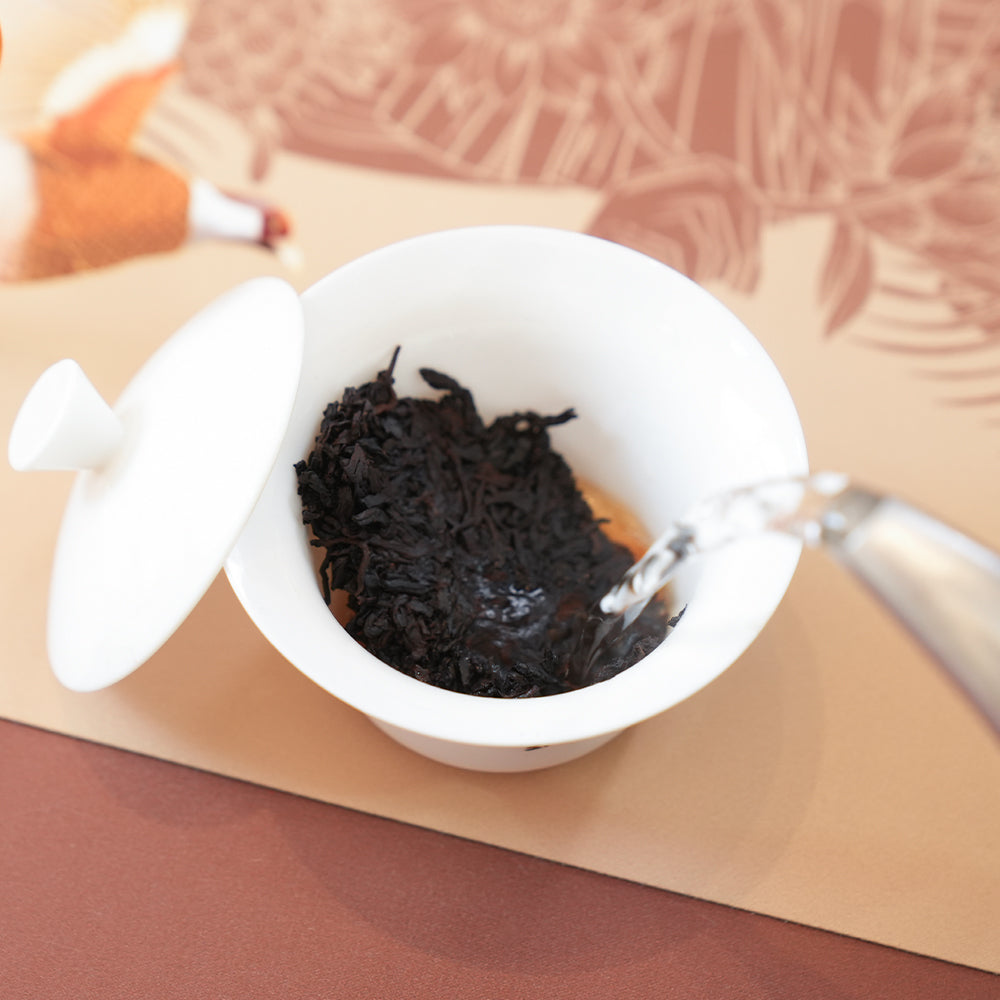 Yunnan MoXiang墨香 Ripe Pu‘er Tea 200g Cake[PT07]