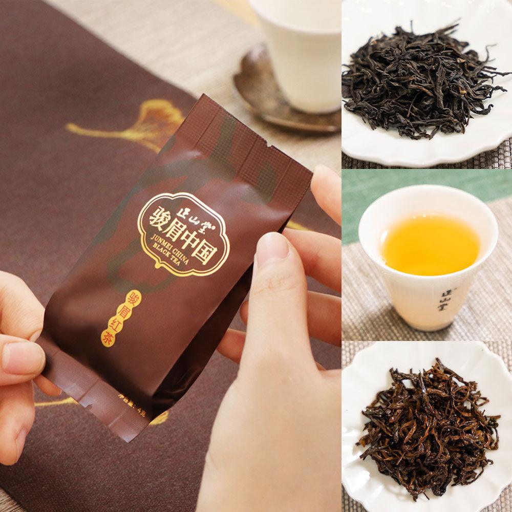 3 JunMei China-Black Tea Mini Bags - Lapsangstore